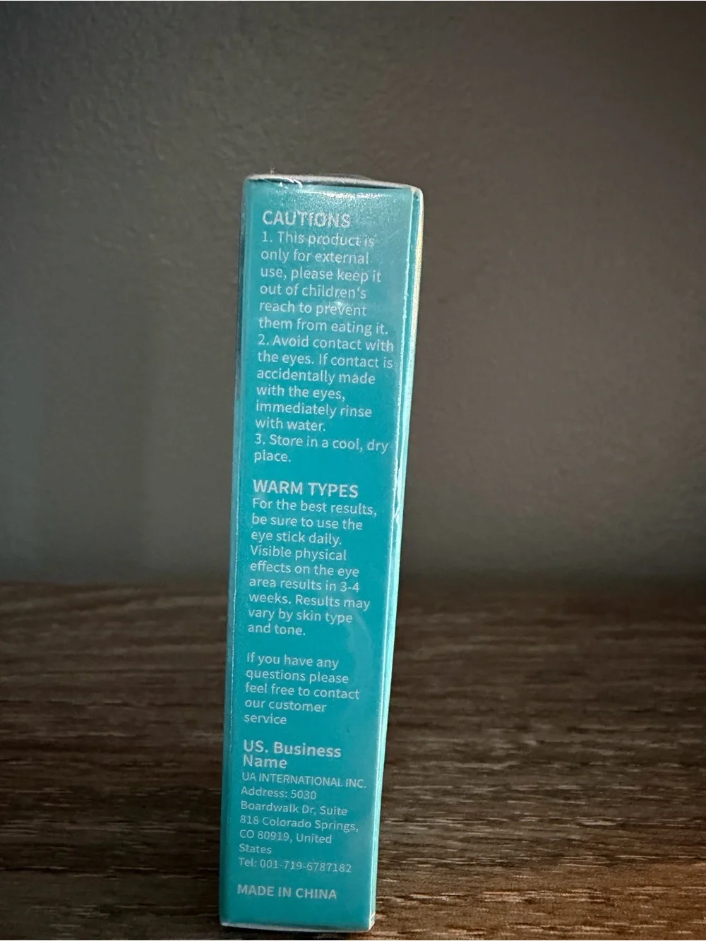 Caffeine Eye Stick - Hydrating Eye Treatment
